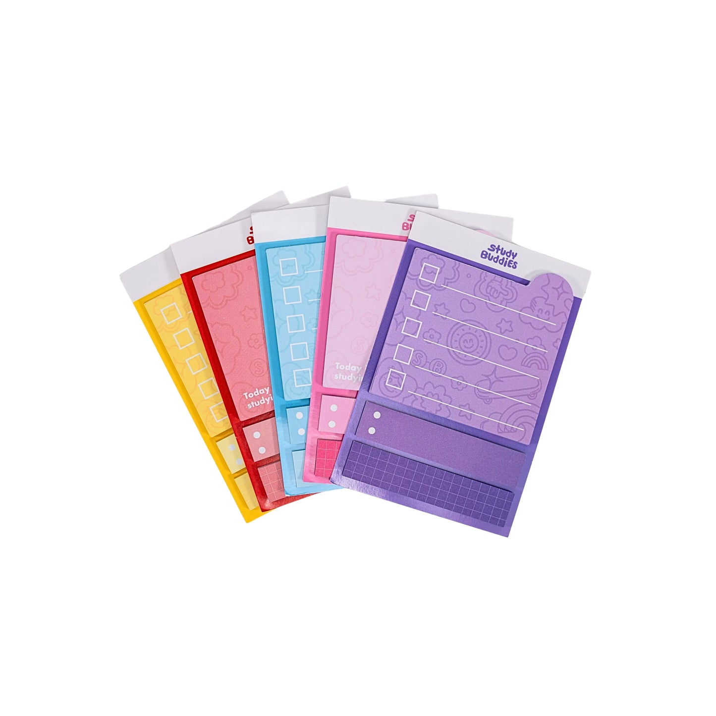 Study Buddies Sticky Scribble Pad