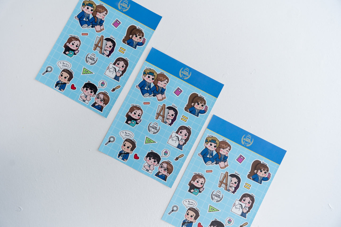 Titan Academy Stickers