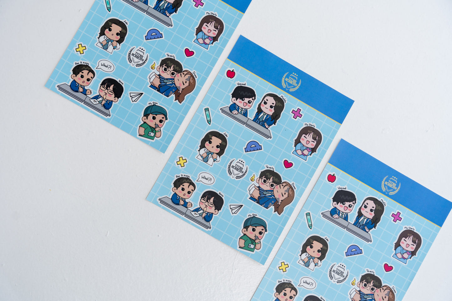 Titan Academy Stickers