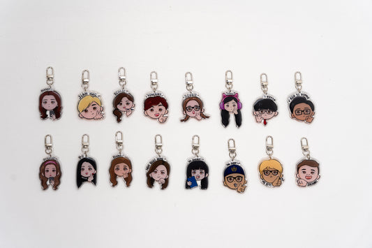 Titan Academy Keychains