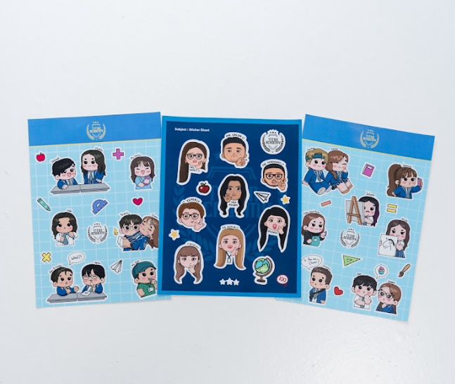 Titan Academy Stickers