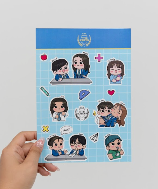 Titan Academy Stickers