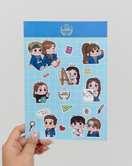 Titan Academy Stickers