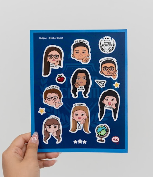 Titan Academy Stickers