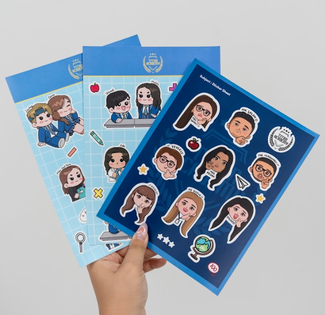 Titan Academy Stickers