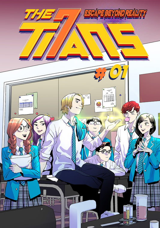 THE TITAN COMICS - Escape Beyond Reality Ep 1 (Hardcopy)