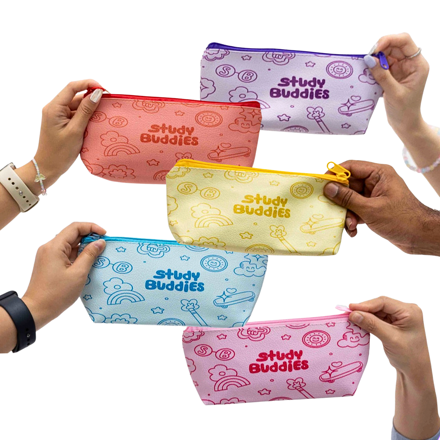 Study Buddies Doodle Delight Pencil Case