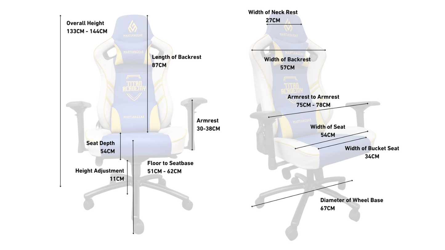 Martiangear Titan Academy Chair (Astronaut V1) LIMITED EDITION